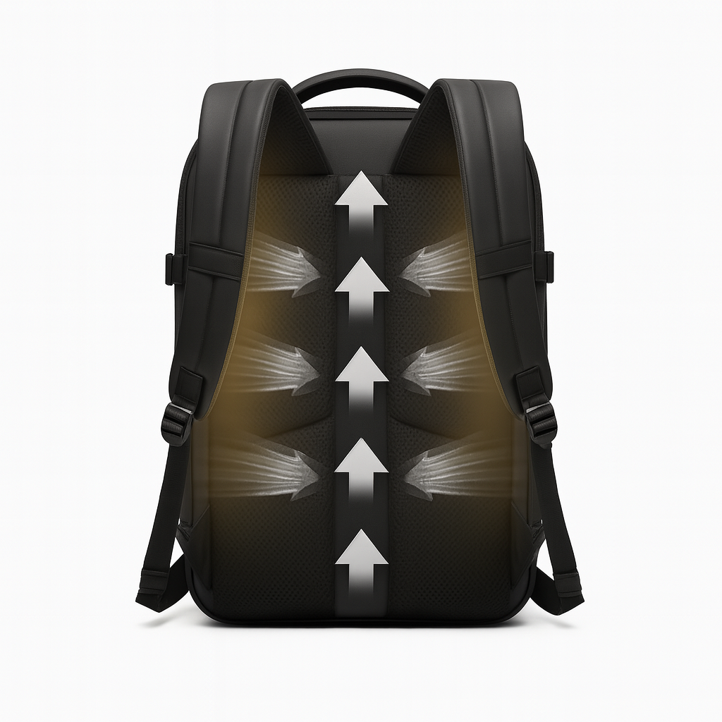 MOOVA Travel Rucksack – Erweiterbar mit Vakuum-Kompression