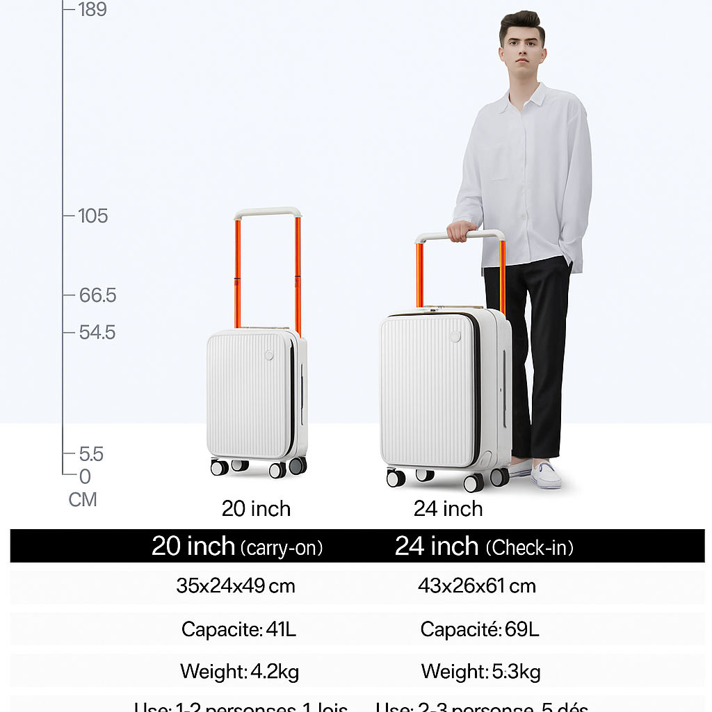 Hartschalen-Kabinenkoffer