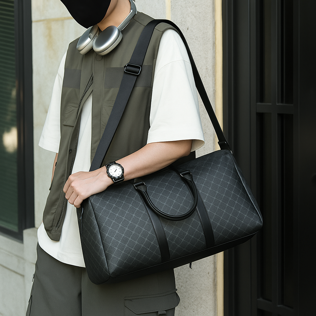 MOOVA Schultertasche – Stylische Reisetasche für Wochenendtrips