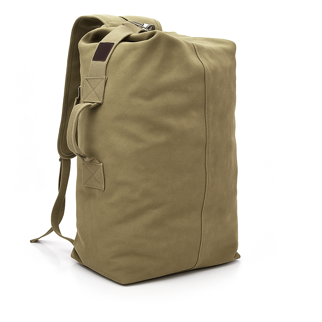 DIDA BEAR Herren-Reiserucksack – Vintage Canvas, 35L Stilvoll